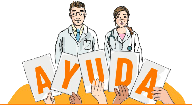 Ayuda chico tapándose la boca con la mano y el texto no es un tema tabú