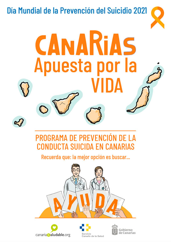 Cartel Día Mundial de la Prevención del Suicidio 2021