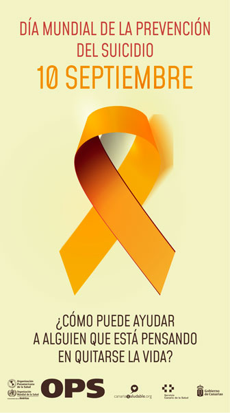 Cartel Cómo se puede ayudar a alguien que está pensando en quitarse la vida